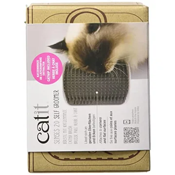 Catit Senses 2.0 Self Grooming Cat Brush for Playful Kitties