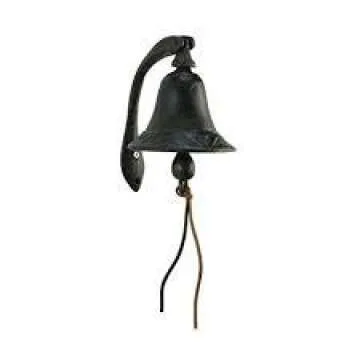 Cast Iron Logan Dinner Bell for Family Gatherings & Decor