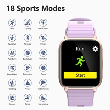 KALINCO Slim Fitness Tracker with Heart Rate Monitor