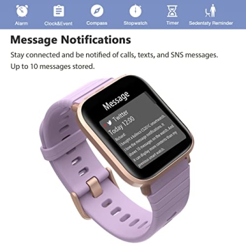 KALINCO Slim Fitness Tracker with Heart Rate Monitor