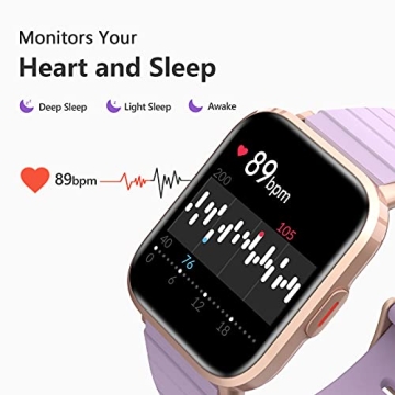 KALINCO Slim Fitness Tracker with Heart Rate Monitor