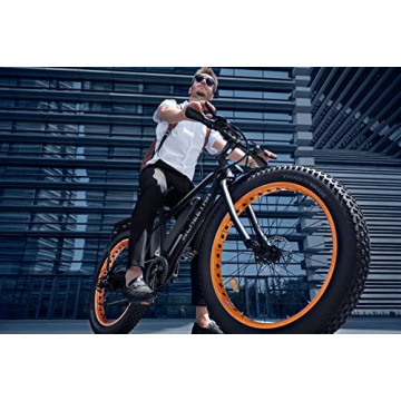 ECOTRIC Cheetah 500W Electric Bike 26" x 4" Fat Tire