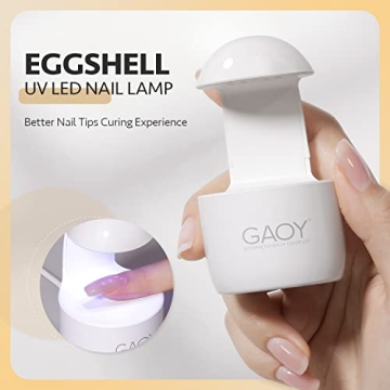 Compact GAOY Mini UV Light for Flawless Gel Nails