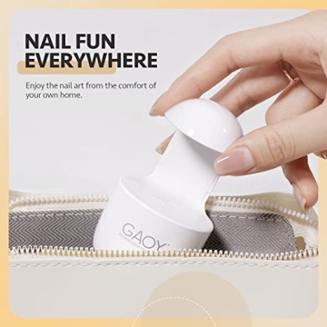 Compact GAOY Mini UV Light for Flawless Gel Nails