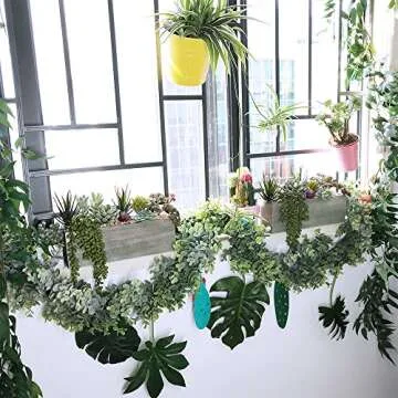 Supla Artificial Potted Succulents Arrangement for Decor