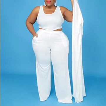 CROSTRITON 3 Piece Plus Size Suit for Elegant Comfort