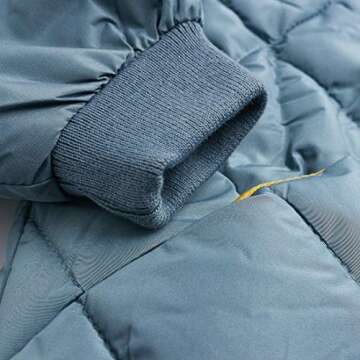 Curipeer Little Boys Girls Winter Jacket for Ages 5-6T