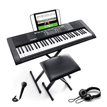 Alesis Melody 61 Key Digital Piano for Beginners with Accessories