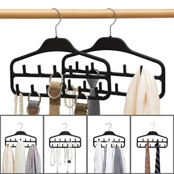 Sturdy Belt Hanger Rack Holder with 360 Swivel