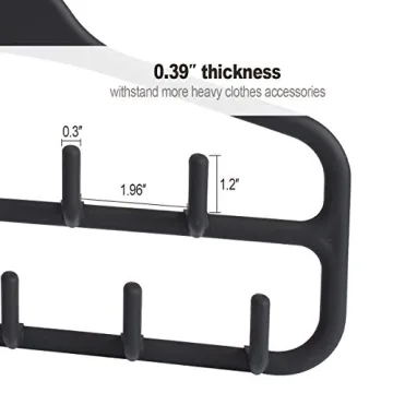 Sturdy Belt Hanger Rack Holder with 360 Swivel