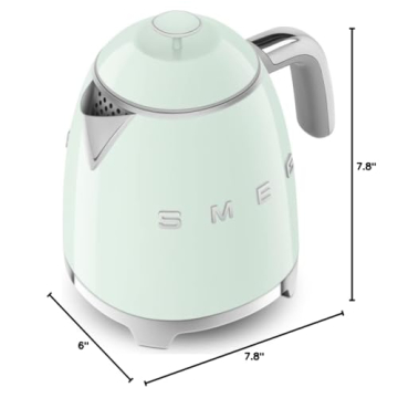 Smeg 50's Cream Style Electric Mini Kettle for Effortless Style