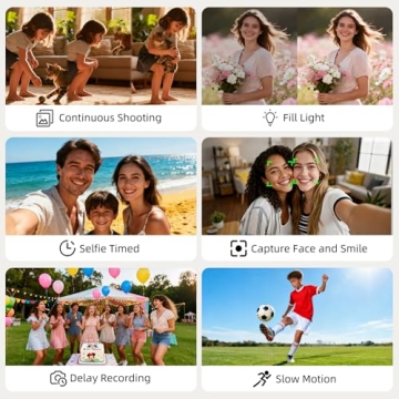 Kasukani 4K Digital Camera for Beginners and Vlogging