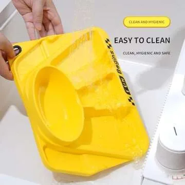 Construction Theme Toddler Utensils & Plates Set