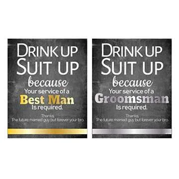 6 Will You Be My Groomsman + 1 Bonus Best Man Proposal Wine Labels or Liquor Labels, Whisky, Vodka, Rum, Beer Bottle Labels or Stickers Set, Groomsmen Party Favors, Party Decorations. Proposal