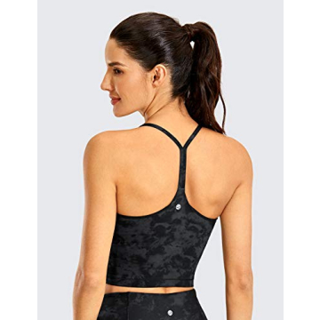 CRZ YOGA Longline Sports Bra for Optimal Comfort