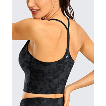CRZ YOGA Longline Sports Bra for Optimal Comfort