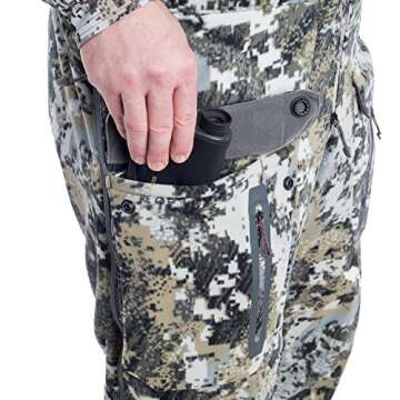 SITKA Gear Men's Hunting Stratus Bib, Optifade Elevated II, L