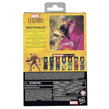 Marvel Legends Nightcrawler Action Figure 6-Inch Collectible