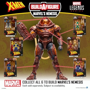 Marvel Legends Nightcrawler Action Figure 6-Inch Collectible