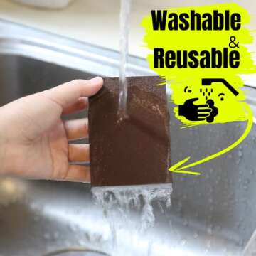 Bates- Sanding Sponge, 4 Pack, 60/80/120/220 Grit Assortment, Washable and Reusable, Sanding Block, Sandpaper Block, Sanding Blocks for Wood, Sanding Pad, Drywall Sanding Block, Drywall Sanding Sponge