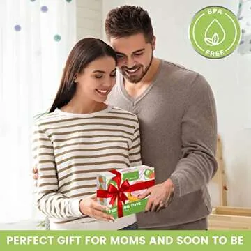 Teethers for Babies 0-6 Months - Newborn Infant Baby Teething Toys - Freezer Safe Silicone Baby Teet...