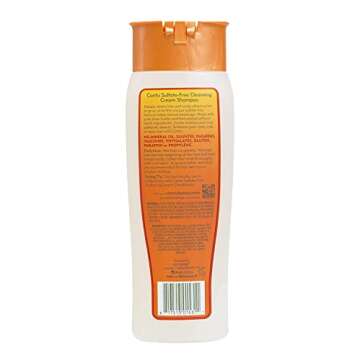 Cantu Sulfate-Free Cleansing Cream Shampoo 2-pack, 27 Total Fl Oz. Embrace your curly, coily, or wavy hair.