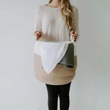 Parker Baby Nursery Storage Basket for Toys and Laundry