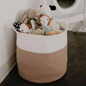 Parker Baby Nursery Storage Basket for Toys and Laundry