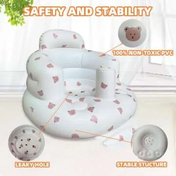 AGITVPS Inflatable Baby Seat: Ultimate Comfort for Infants