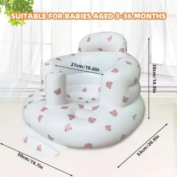 AGITVPS Inflatable Baby Seat: Ultimate Comfort for Infants