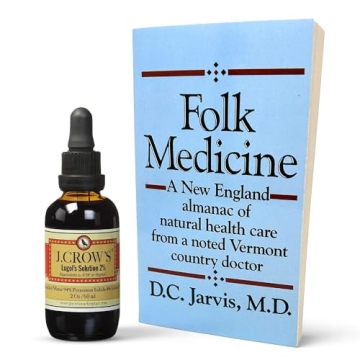 J.CROW'S® 2% Iodine Solution & Folk Medicine Bundle: Traditional Health Essentials