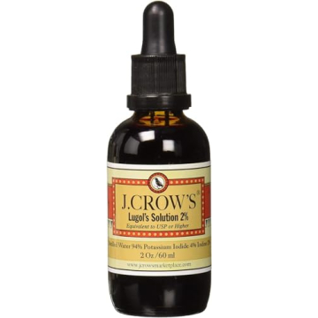J.CROW'S® 2% Iodine Solution & Folk Medicine Book Bundle
