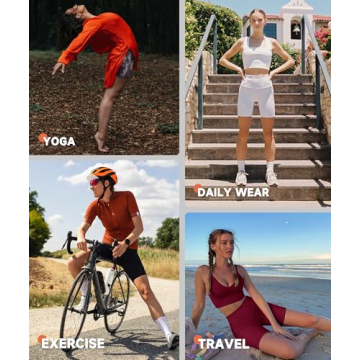 High Waisted Biker Shorts for Women - Soft & Versatile