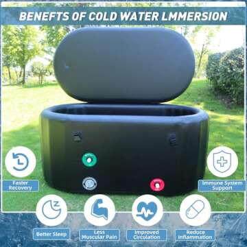 Durable Ice Bath Tub for Athletes - Recovery Made Easy