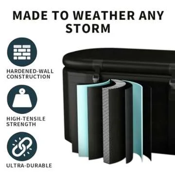 Durable Ice Bath Tub for Athletes - Recovery Made Easy