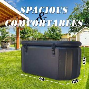 Durable Ice Bath Tub for Athletes - Recovery Made Easy