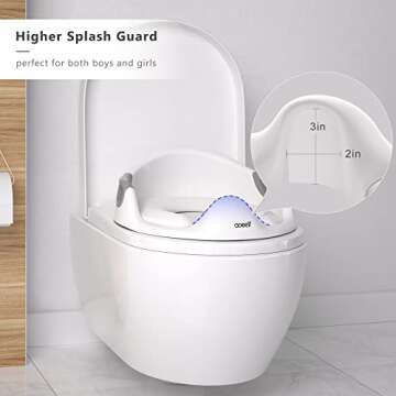 Potty Training Seat with Step Stool for Kids
