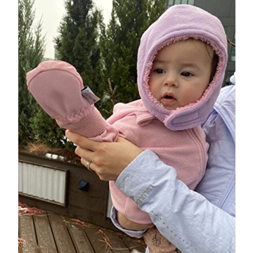 N'Ice Caps Kids Waterproof Snow Mittens Cold Weather Thinsulate Insulated (Black, 2-3 Years)