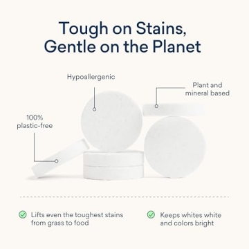 BLUELAND Eco-Friendly Laundry Tablets - 36 Count, Unscented