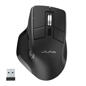 JLab Epic Wireless Mouse: Multi-Device, OLED Display, Custom Profiles