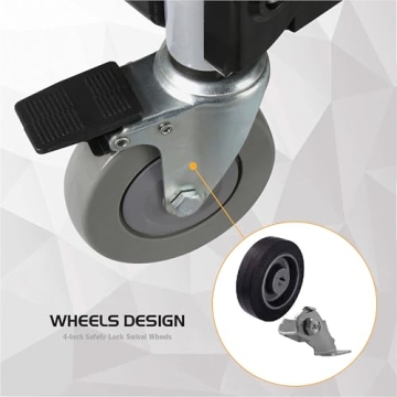 Olympia Tools Pack N Roll Cart 300lb Capacity Black