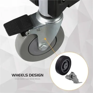 Olympia Tools Pack N Roll Cart 300lb Capacity Black