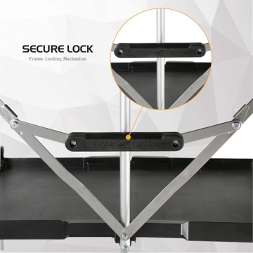 Olympia Tools Pack N Roll Cart 300lb Capacity Black