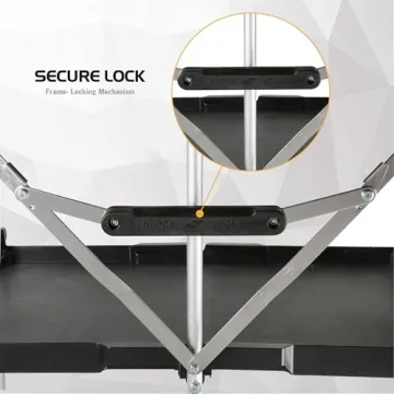 Olympia Tools Pack N Roll Cart 300lb Capacity Black