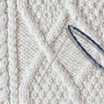 Stainless Steel Large Eye Blunt Needles Set for Crafts