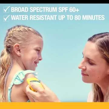 Neutrogena Beach Defense Kids Sunscreen Stick, Water-Resistant Sunscreen for Children, Broad Spectrum SPF 60+ for UVA/UVB Sun Protection, Oxybenzone-Free Sunscreen, 1.5 oz, 2 Pack