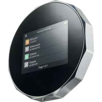 Secure Crypto Wallet with Bluetooth & NFT Support