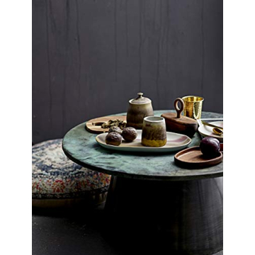 Elegant Acacia Wood Salt and Pepper Holder for Dining