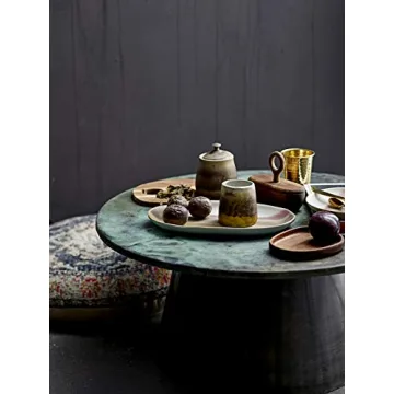 Elegant Acacia Wood Salt and Pepper Holder for Dining