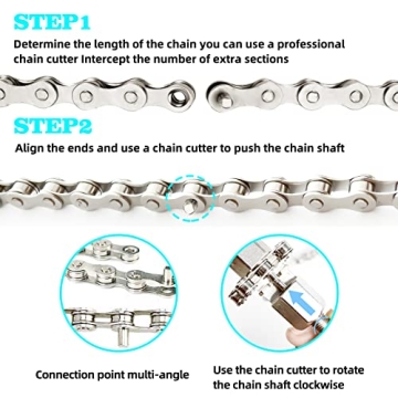 OugeWood Bike Chain Repair Kit for Single Speed Bikes